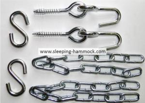 China Heavy Duty Universal Hammock Chain And Hook Accessory Zinc Coated All Weather Indoor Outdoor wholesale