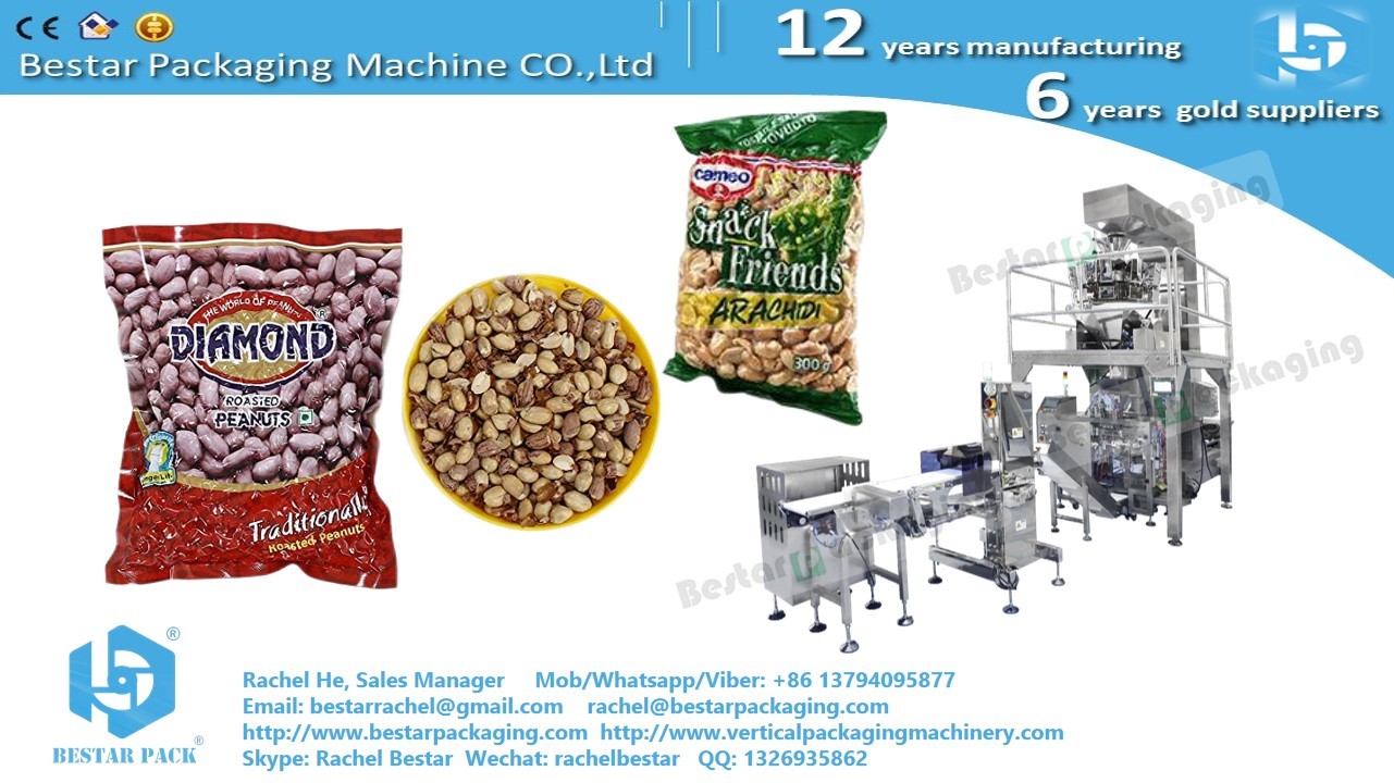 Fish oil doypack packaging machine 100g pack in zipper bag BSDP-260