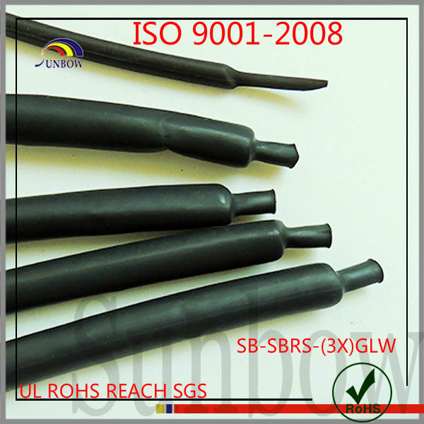 Flame Retardant Soft Braided Insulation Sleeve / Fiber Glass Sleeving ID 12MM