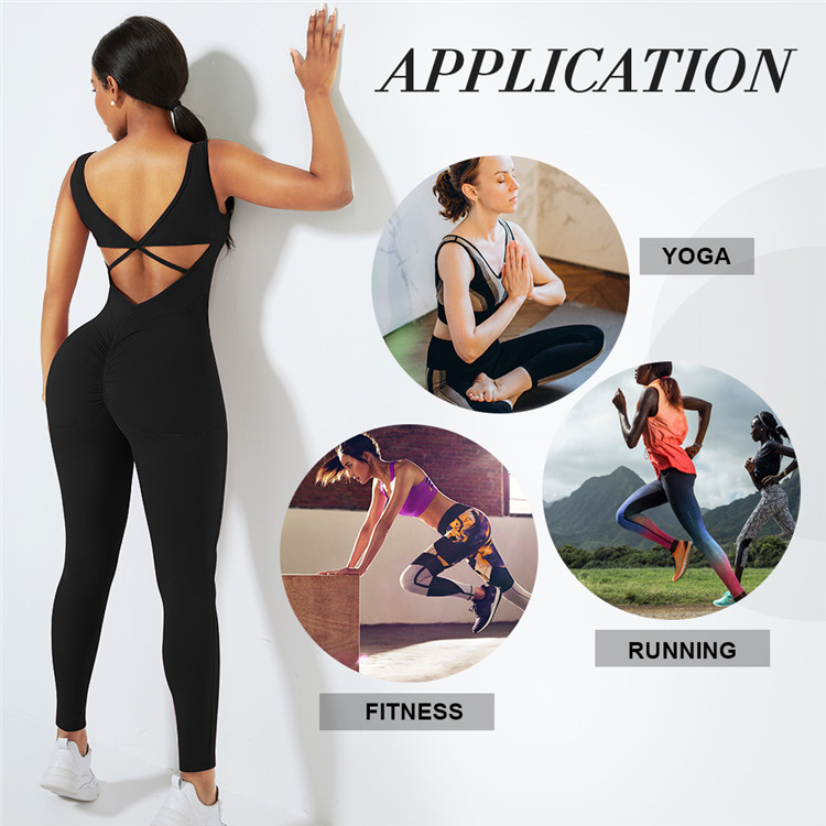 1000 CUSTOM LOGO high wAIst scrunch butt ONE PIECE Sport sey yoga wear gym fitness set