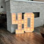 Led Numbers Giant Light Up Letters Led Marquee Alphabet Letters for Birthday