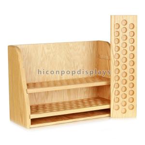 China Countertop Wooden Display Racks Detachable For Essential Oil Merchandising wholesale