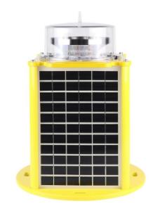 China 12V 24AH High Intensity 40km Solar Aircraft Warning Lights wholesale