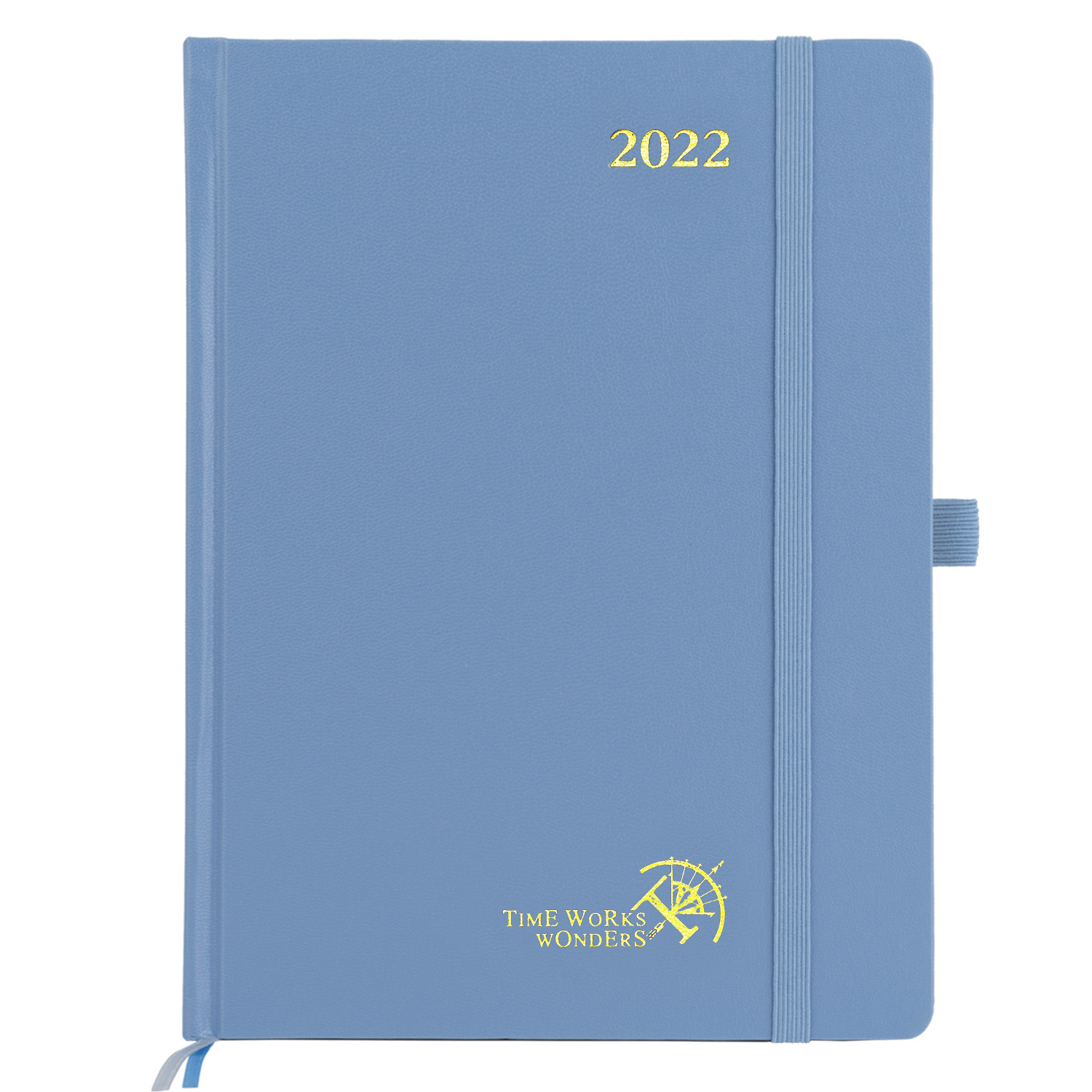 Medium 6.5x7.75inch Hardcover Weekly Planner With Hourly Schedule