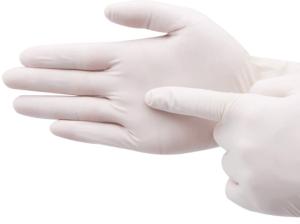 China Stretchable Sterile Latex Surgical Gloves Powder Free wholesale