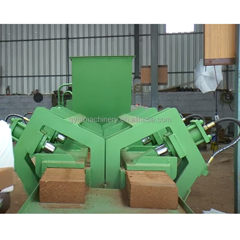 Cocopeat Fiber Coconut Coir Growing Slab for Hydroponic 5kg Block Press Baler Machine