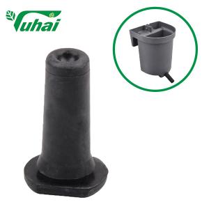 China Black Calf Feeding Nipple Animal Teats For Bucket wholesale