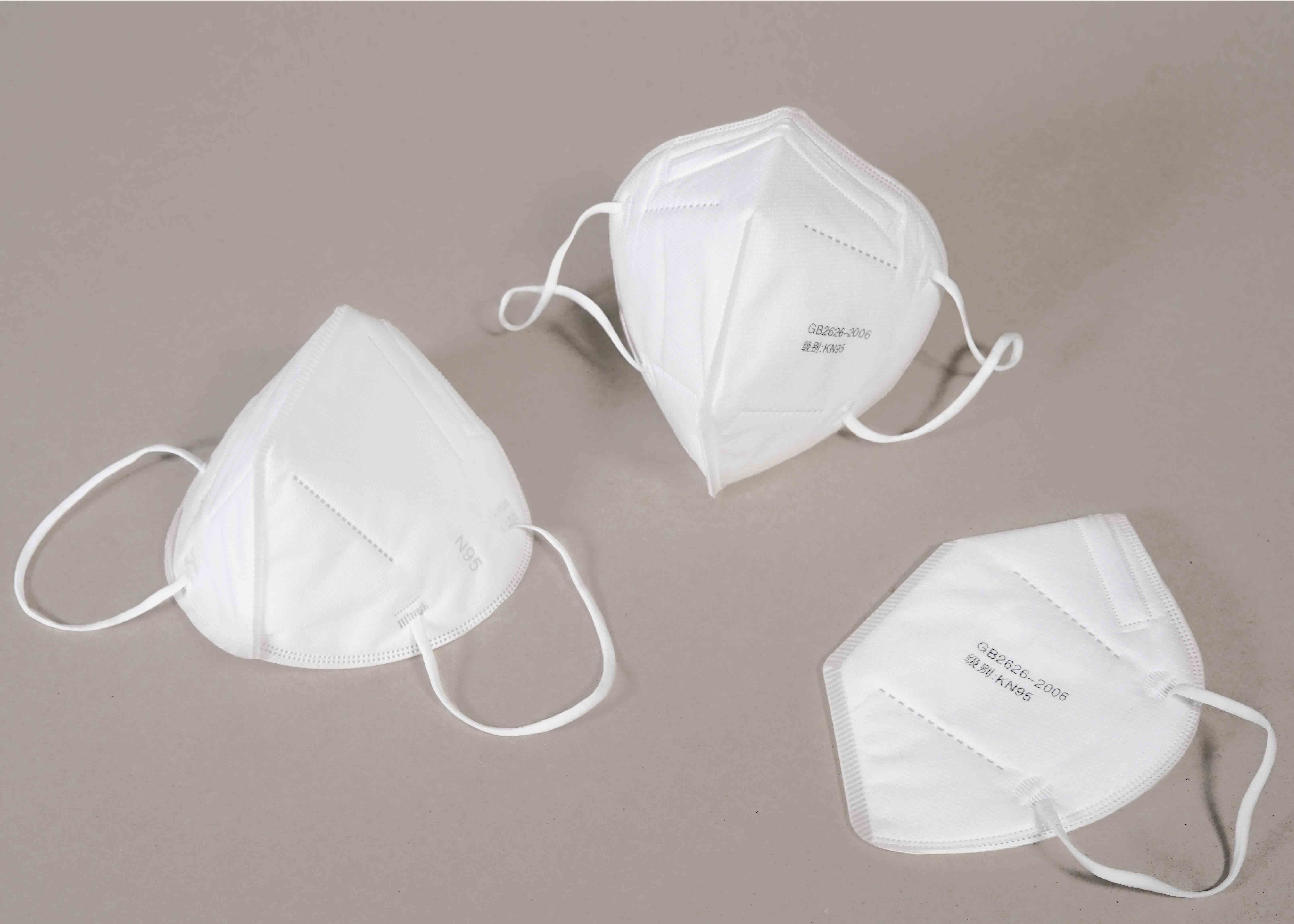 Anti Bacterial 4Ply N95 Pollution Mask For Public Places High Filtration