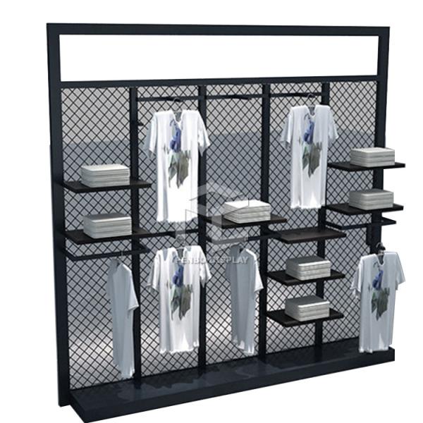 Clothing Store Retail Hanging Display Racks Rails For Women Clothes Shop