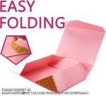 Gift Boxes With Ribbons, Glossy Pink Gift Boxes For Presents, Bridesmaid