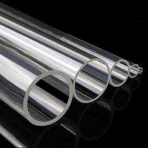 Custom 350mm Clear Plastic Acrylic Tube Plexiglass