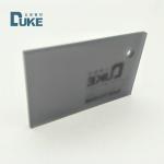 Customized Acrylic Matte Black Day Night Acrylic Sheet Advertising Signage