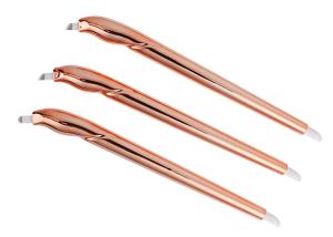 China Champagne Disposable Microblading Pen Microblading Eyebrow Tattoo Pen wholesale