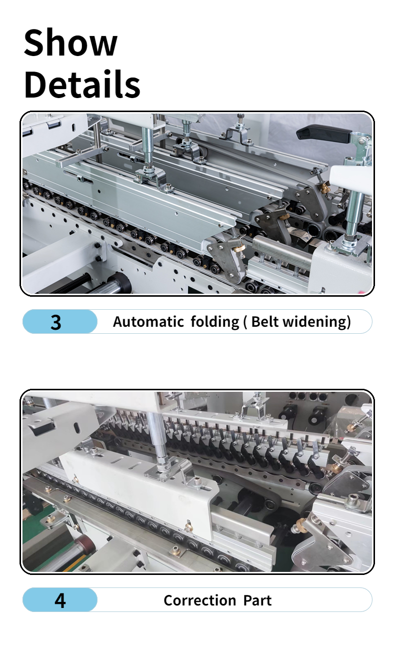 Water Soluble Cold Glue Used CQT-1300 Folder Gluing Machine for Cardboard Box Making