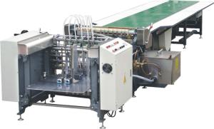 China Intelligent Paper Gluing Machine , Gift Box Making Machine Firm Structure wholesale