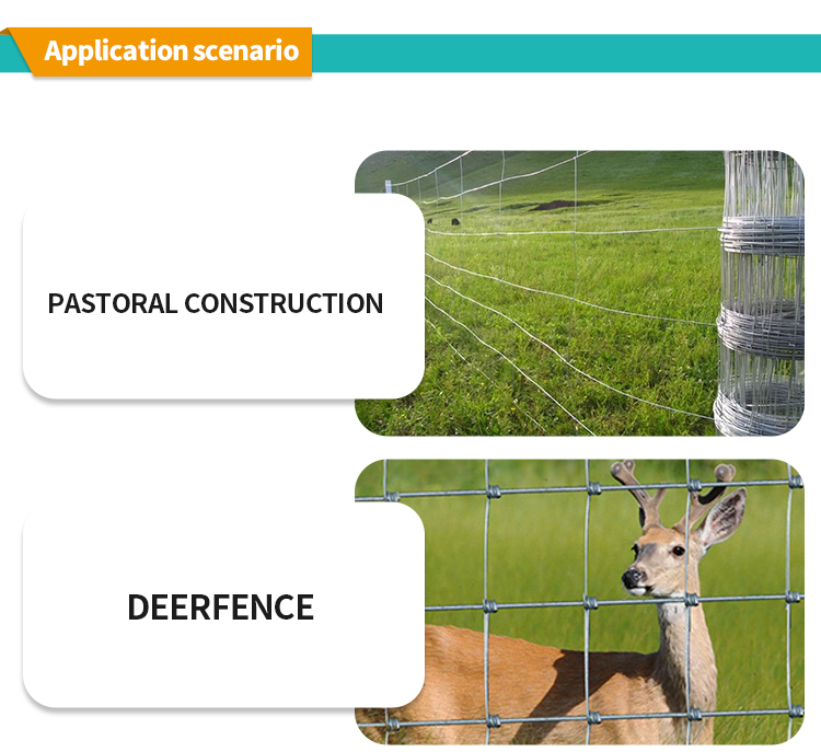 Farm Fencing Wire Galvanized Field Fence Factory