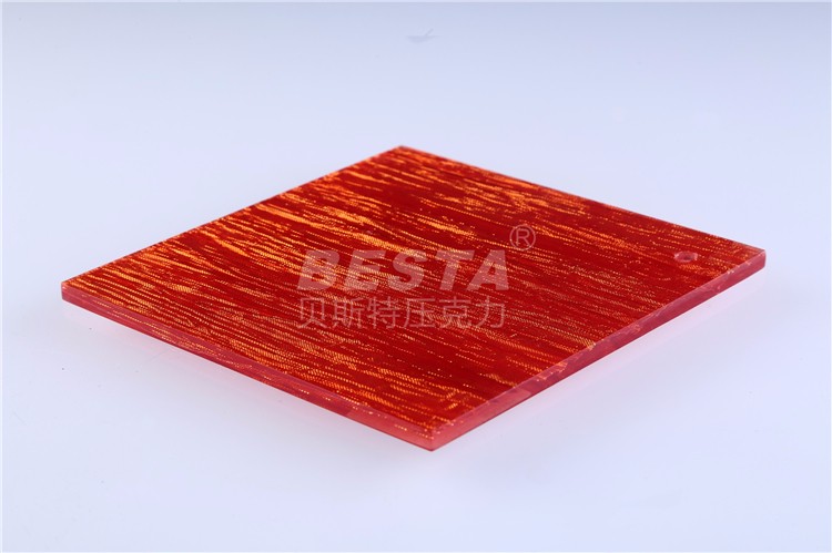 Cell Cast Wood Grain Acrylic Sheet Waterproof Acrylic Sheet 5-40mm