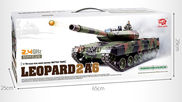 Simulation Track Sound Action and Smoke 1/16 Scale Remote Control Tank Toy for Adults Kids