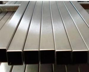 China Square 304 Stainless Steel Tube Pipes Hollow Section Cold Rolled For Paper Making wholesale