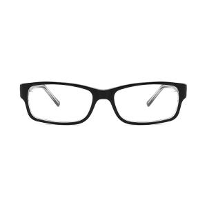China Black Rectangle Frame Glasses Acetate Optical Prescription OEM wholesale