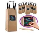 Brown Biodegradable Wine Bottle Paper Bags