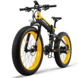 China 1000W Electric Snow Bike 26 Inch Hidden Battery 27 Speed Full Suspension wholesale