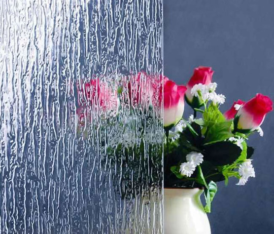 Decorative Patterned Figured Glass with 4mm to 15mm Customized Size for Furniture & Building