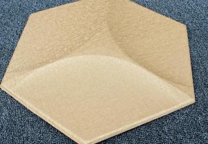 China Smooth 3D Leather Wall Panel Thickness 2mm-10mm Fireproof OEM wholesale
