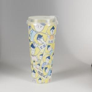 China Round PP Cups with Lids for Easy Transport wholesale