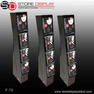 China books currugated cardboard displays stand shelf wholesale