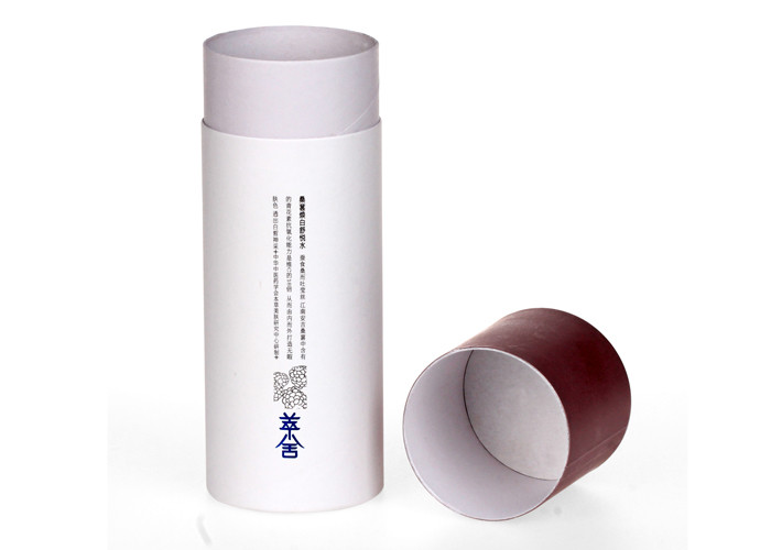 Luxury Cosmetic Paper Tube Packaging Recyclable Cardboard For Skin Care