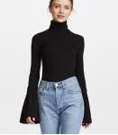 Clothing Women Long Bell Sleeve T Shirt Women