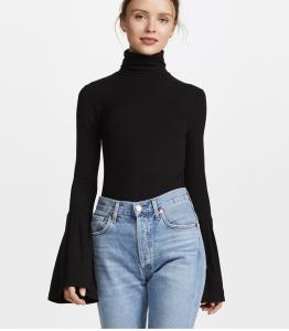 China Clothing Women Long Bell Sleeve T Shirt Women wholesale