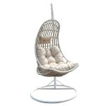UV Resistance Egg Shaped Rattan Hanging Swing Chair