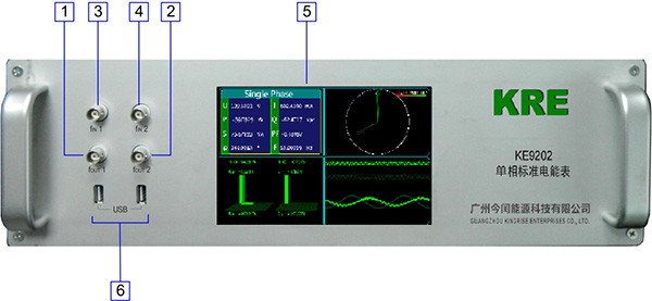 Digital Reference Standard Meter High Precision Accuracy 0.05 Single Phase 120A 480V