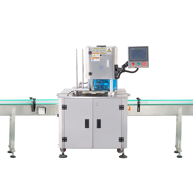Can Non Rotating 0.55KW Electric Sealing Machine