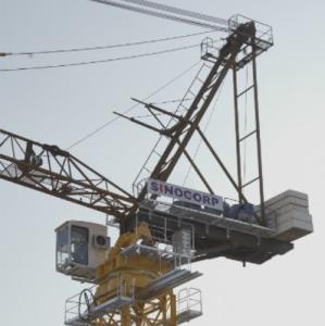 China 60m Luffing Jib Crane 16 Ton 18 Ton wholesale