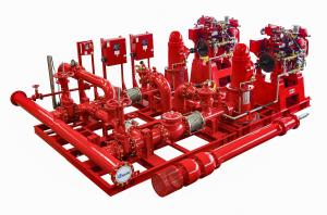China UL FM NFPA20 Skid Mounted Vertical Turbine Fire Pump wholesale