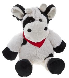 China Customized Fashion Milka Cow Stuffed Animal Toys in White and Black wholesale