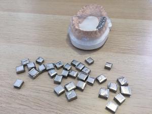 China Square Shape Non Precious Dental Alloys Smooth Surface Finishing NCB02 wholesale