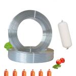 Silver Sausages Casing Sealed Packing Sausage Clips Wire Roll