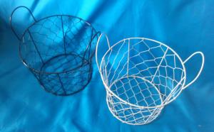 China Handmade,wire clam baskets,wholesale wire egg basket wholesale