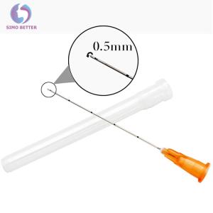 China Medical Blunt Tip Syringe Needles Micro Cannula Piercing Needle For Filler Injection wholesale