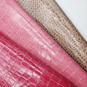 Glossy Crocodile PVC Leather Packaging Box Crocodile Embossed Leather