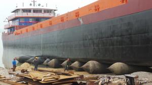 China ABS Certified Marine Salvage Air Bags Heavy Lifting HDG Ship Launching Air Bags wholesale