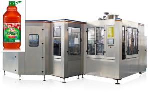 China Easy Maintenance 2500ml Hot Liquid Filling Machine For PET Bottle wholesale