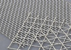 China 0.5MM Mine Double Stainless Steel Crimped Wire Mesh wholesale