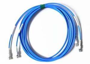 China 3000mm Length RF Cable Assemblies Nickel Plated 6GHz Flex402 Cable Diameter=0.91mm wholesale