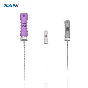 China Stainless Steel Super C Dental Hand Files 6pcs/ Pack For Endodontics wholesale