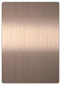 China hair line bronze colored sheet stainless steel 304 grade wholesale